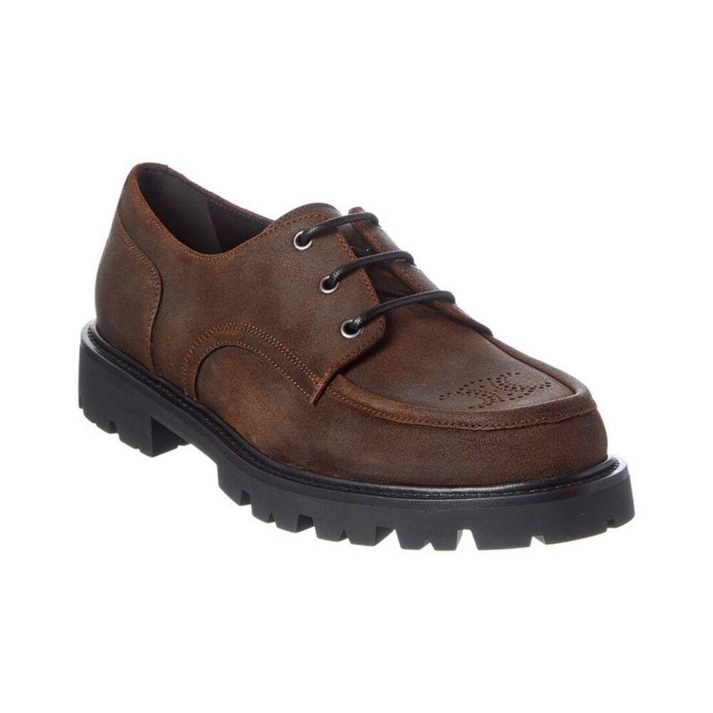 Celine Margaret Leather Loafer, Brown